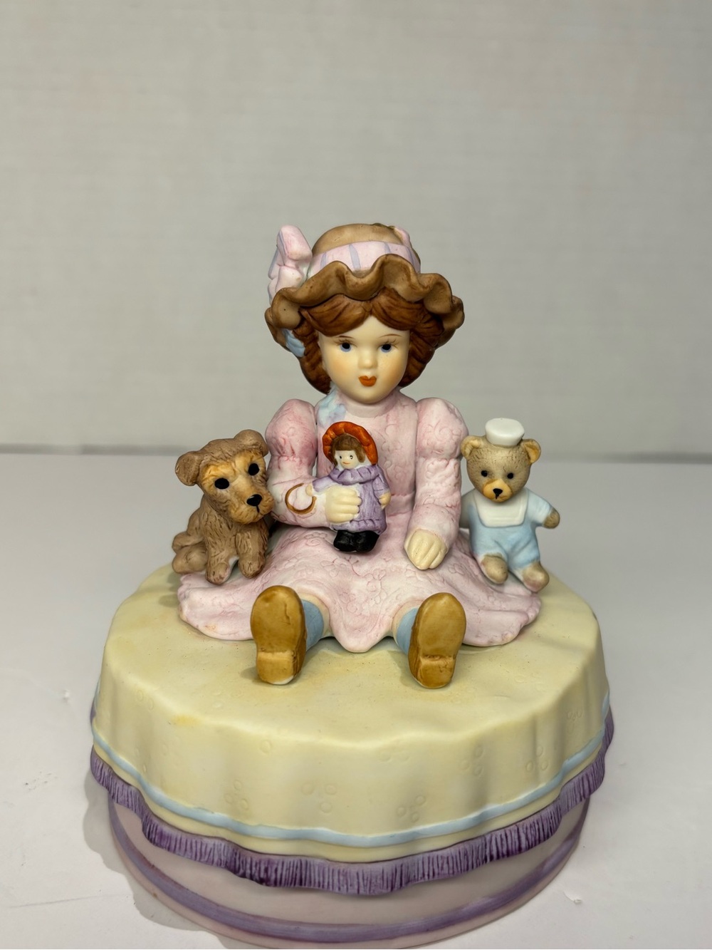 Giordano Vintage 1990 Art Melissa & Friends Music Box My Favorite Things Korea